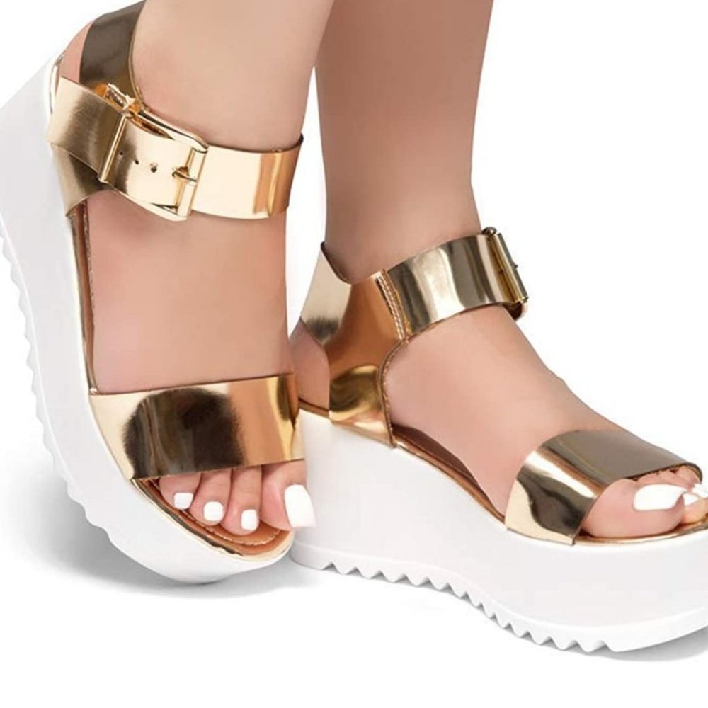 Rose Gold Shoes; size 11